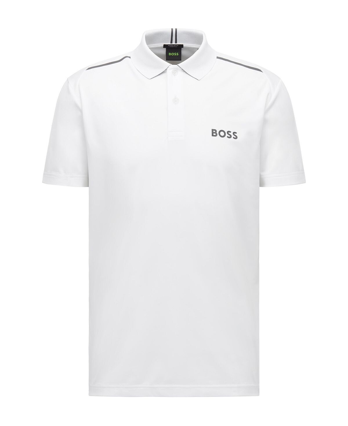 

Мужская рубашка поло стандартного кроя boss Hugo Boss, белый