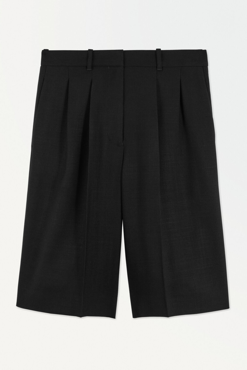 

Шорты Cos Atelier The Pleated Tailored, черный