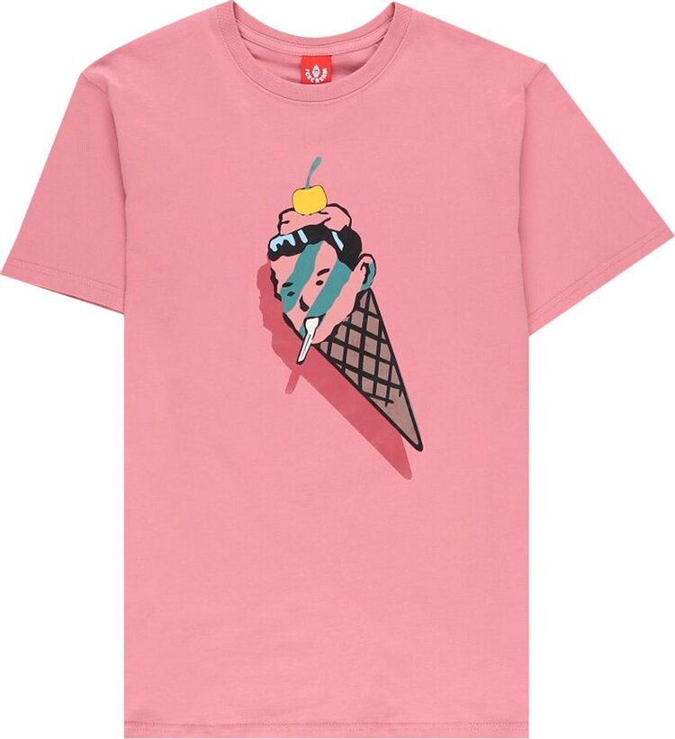 

Футболка Icecream Spoon T-Shirt 'Mauve Glow', розовый