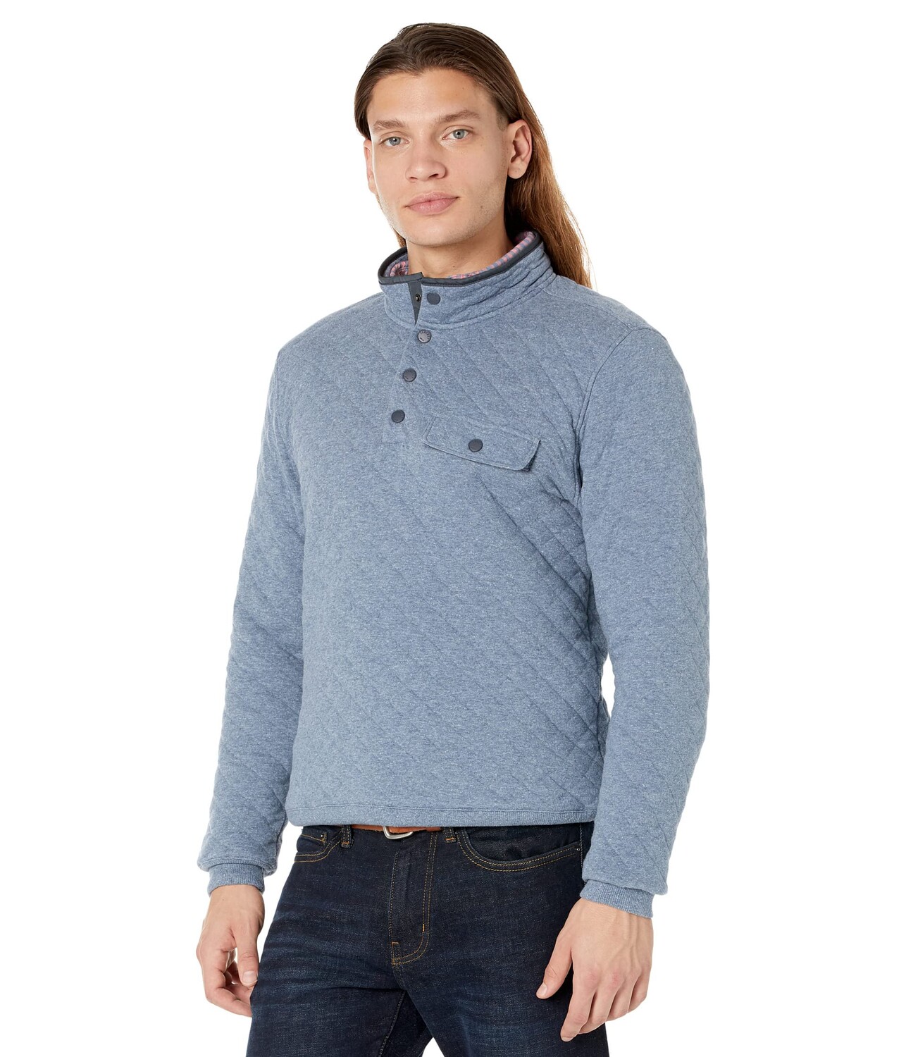

Пуловер Faherty, Epic Quilted Fleece Pullover