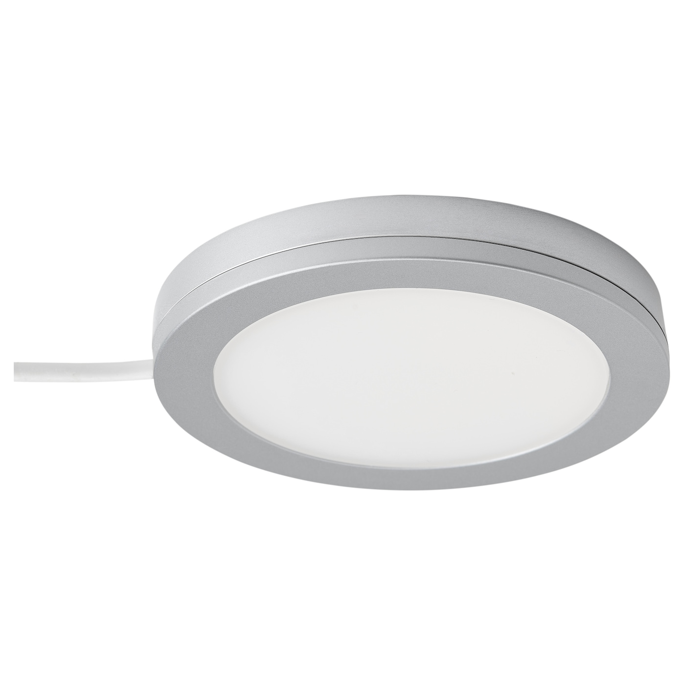 MITTLED Светодиодный прожектор, цвет алюминия с регулируемой яркостью IKEA светодиодный купольный светильник с регулируемой яркостью и сенсорным диммером