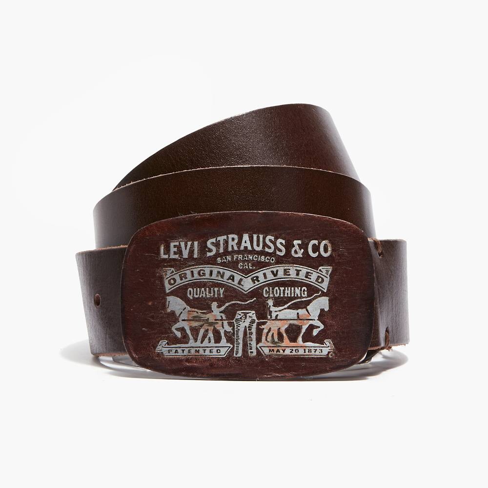 

Ремень Levi's, коричневый