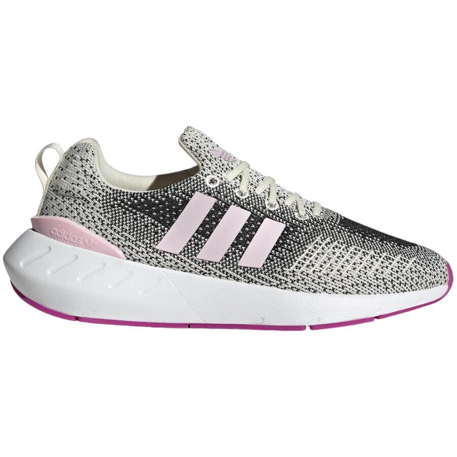 

Кроссовки Adidas Swift Run 22 W, белый/розовый/серый