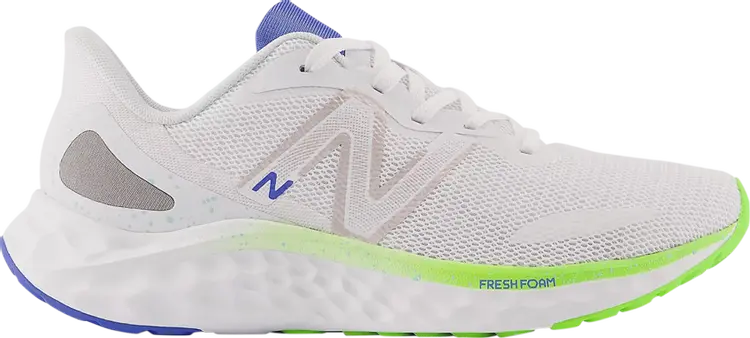 

Кроссовки New Balance Wmns Fresh Foam Arishi v4 'White Pixel Green', белый