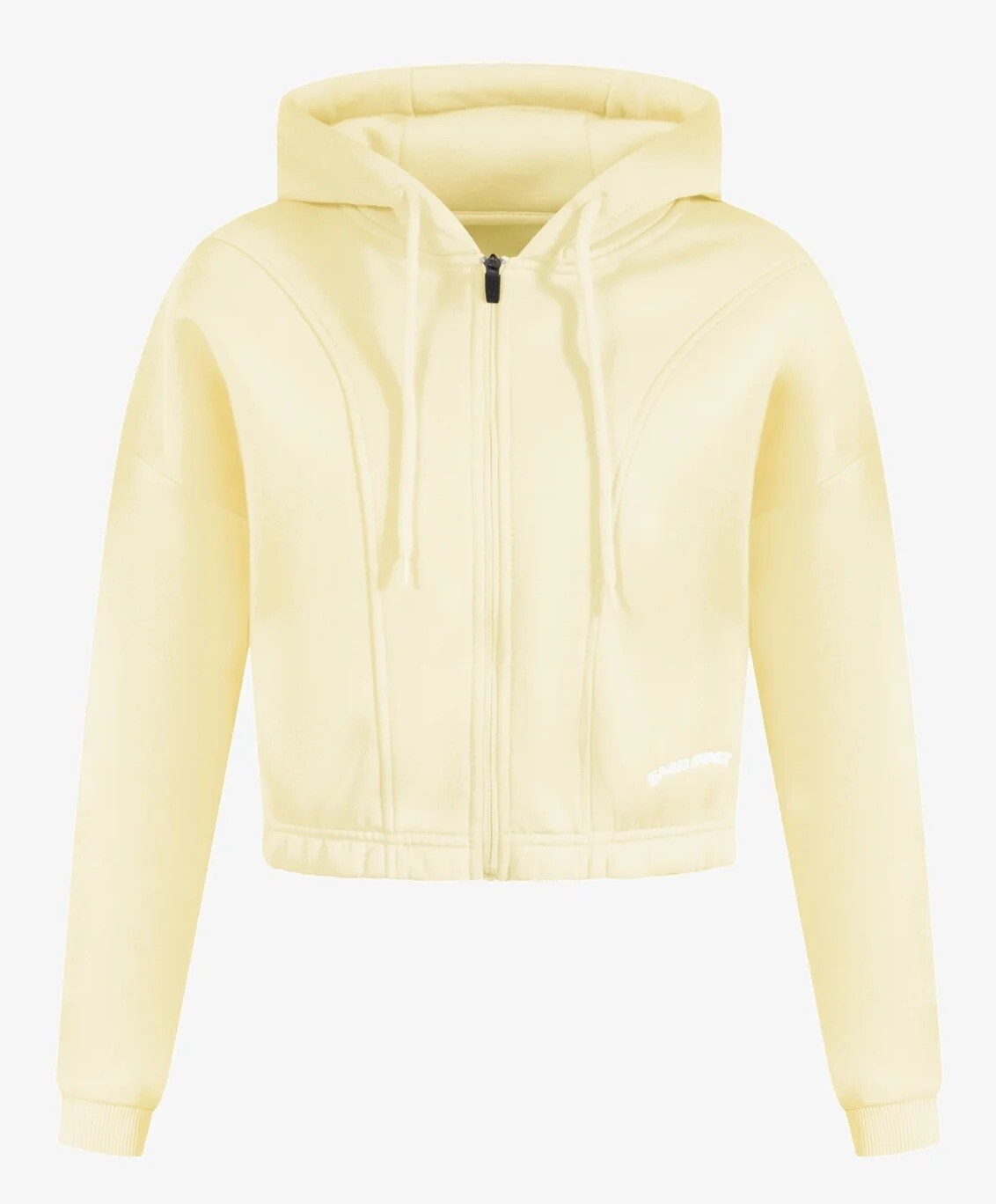 

Толстовка Smilodox Rayna Zip-up, светло-желтый