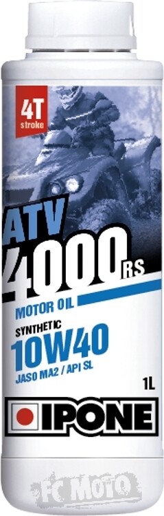 

Моторное масло IPONE ATV 4000 RS 10W-40, 1 литр