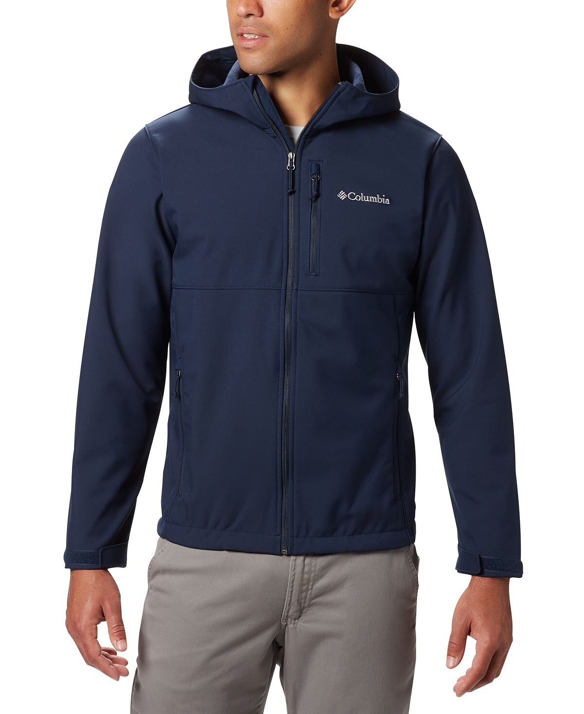 

Мужская эластичная водонепроницаемая куртка ascender comfort softshell с капюшоном Columbia, мульти, Черный
