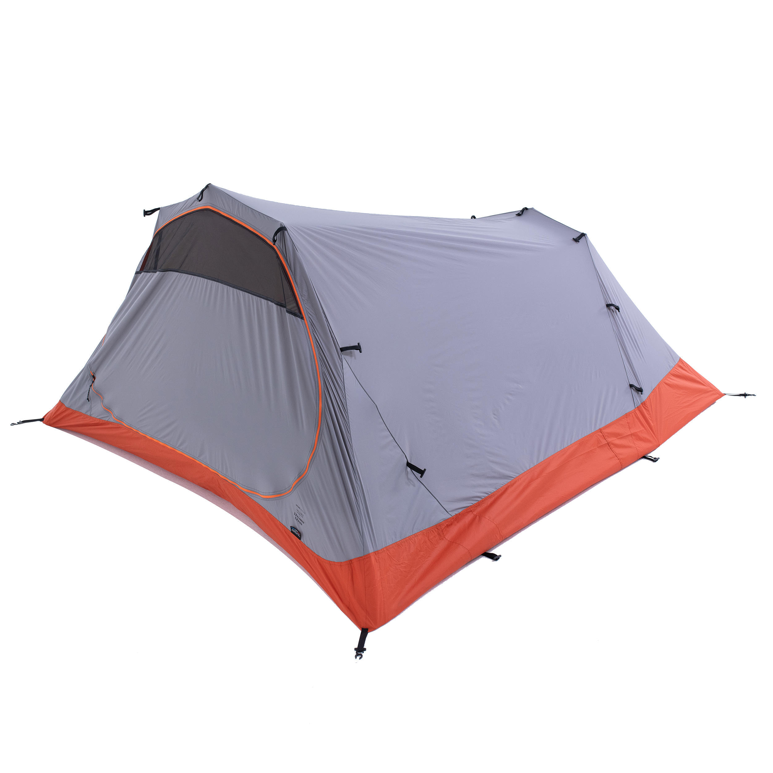Комната Forclaz для палатки, серый-оранжевый комната 2х местная forclaz trek 500 для палатки темно серый