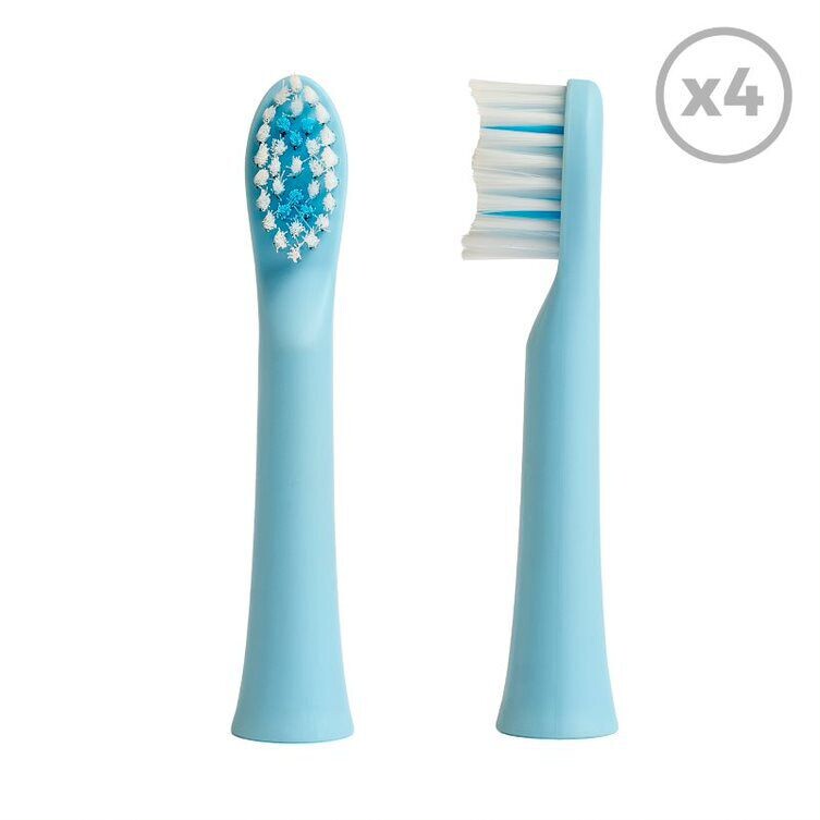 

Smiley Light насадки для зубной щетки blue sonic, 4 шт/1 упаковка
