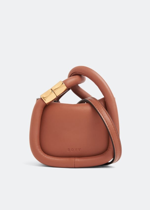 

Сумка кросс-боди BOYY Wonton Charm bag, коричневый