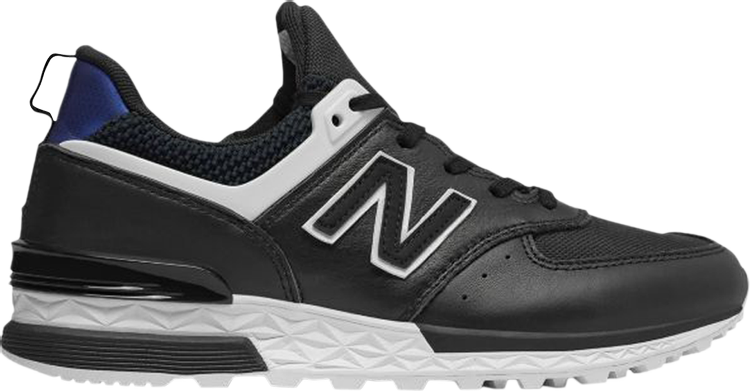 Лимитированные кроссовки New Balance Wmns 574 Sport 'Black', черный - фото