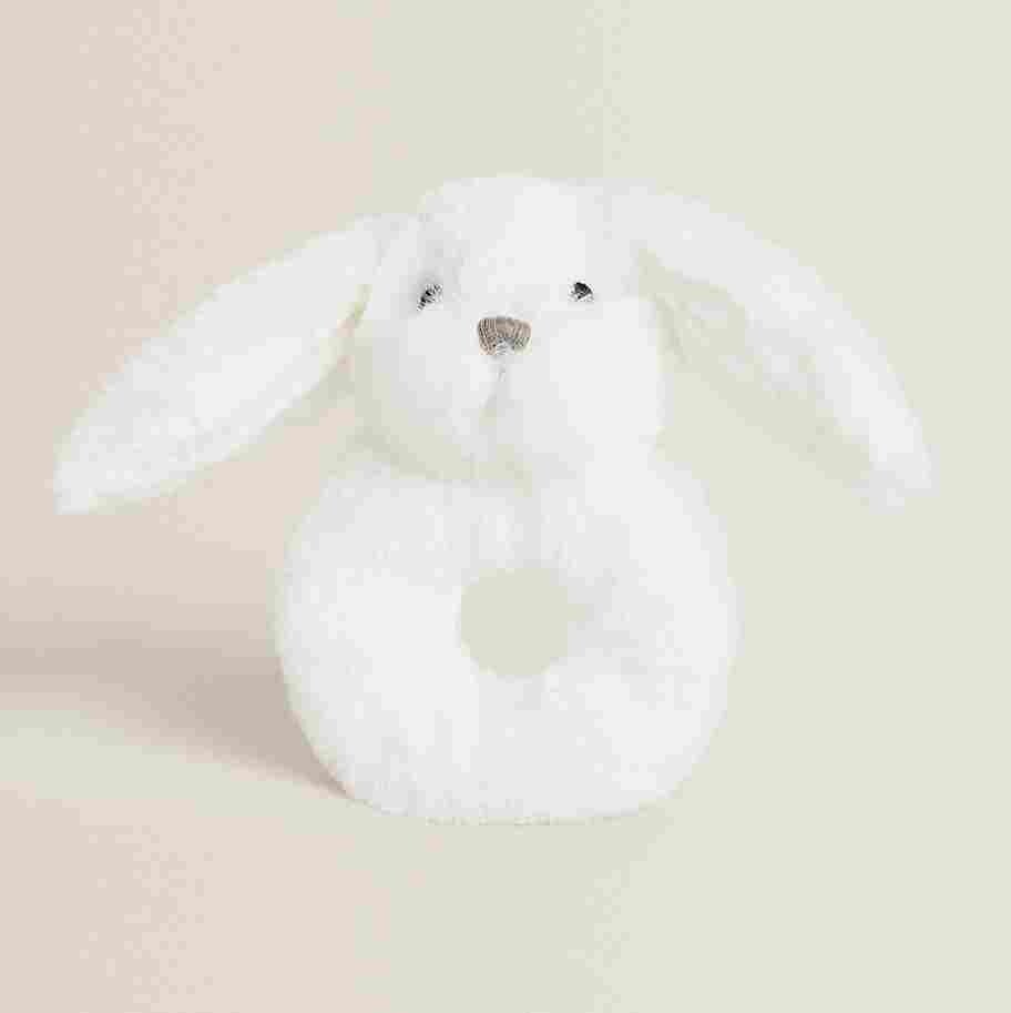 

Мягкая игрушка-погремушка Zara Home Rabbit Rattle, белый