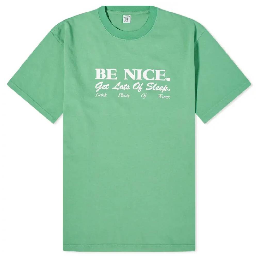 

Футболка Sporty & Rich Be Nice, зеленый