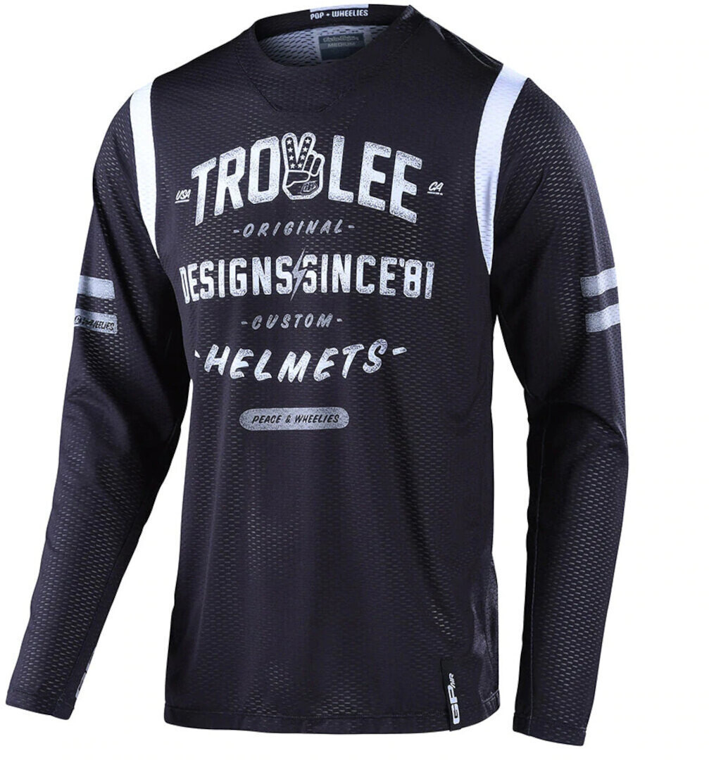 

Джерси Troy Lee Designs GP Air Roll Out Мотокросс, черно-белые