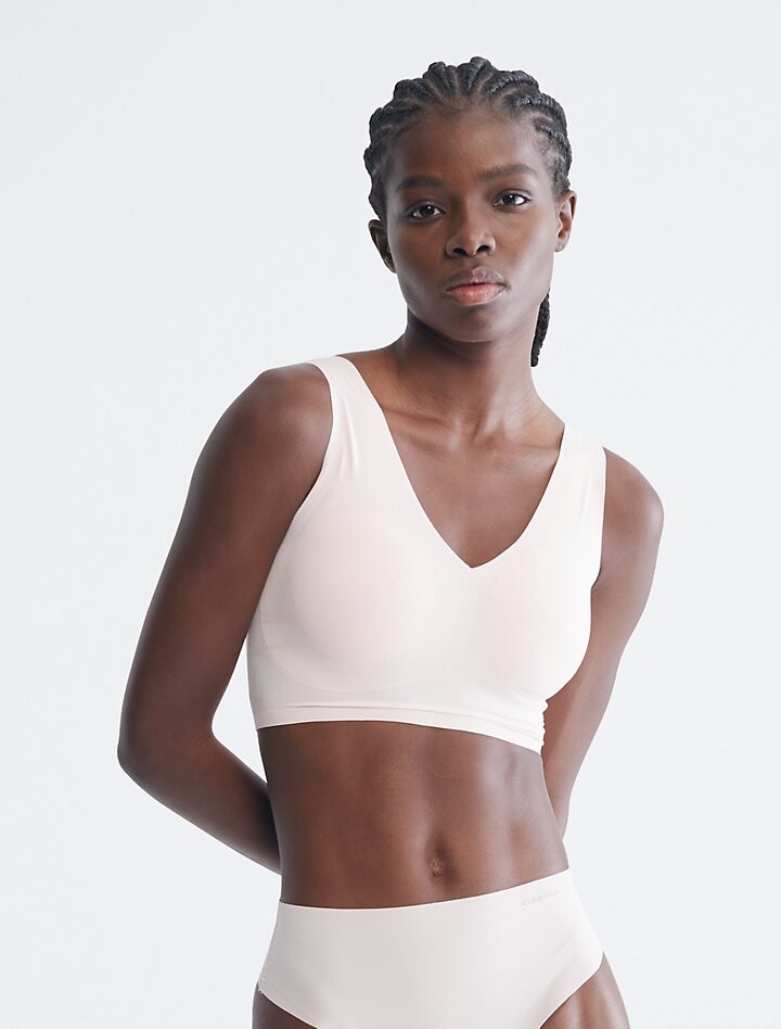 

Бралетт с V-образным вырезом на легкой подкладке Invisibles Calvin Klein