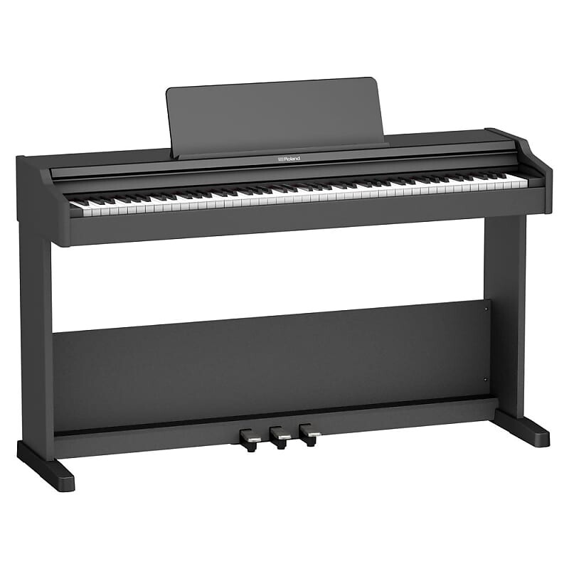 

Цифровое пианино Roland RP-107 со стойкой и педалями - черное RP107 Digital Piano