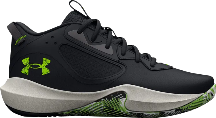 

Кроссовки Under Armour Lockdown 6 Black Lime, черный