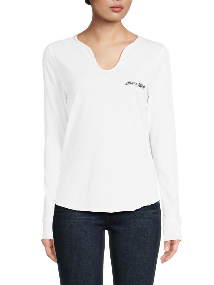 

Футболка Tunisien Jaguard Love Now Zadig & Voltaire, белый