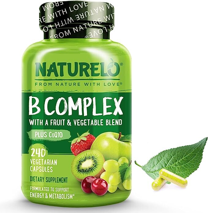 

Комплекс витаминов группы B NATURELO, 240 капсул