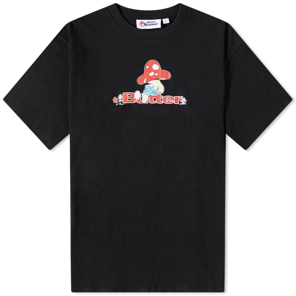 

Футболка Butter Goods x The Smurfs Lazy Logo Tee