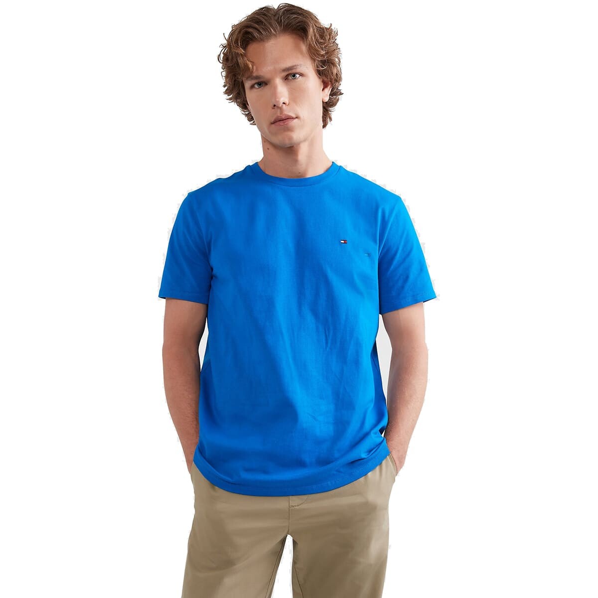 

Футболка Tommy Hilfiger Essential Solid, синий