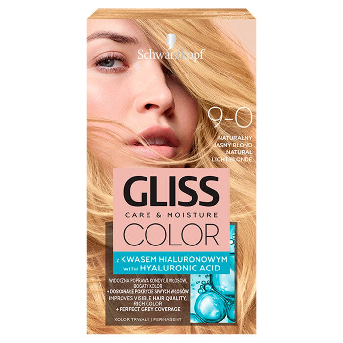 

Schwarzkopf Крем-краска для волос Gliss Color 9-0 Натуральный Светлый Блонд