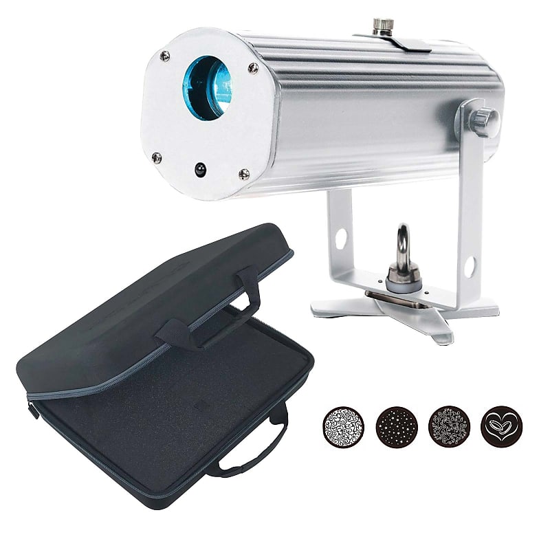 Американский DJ PinPoint GOBO Color Powered RGBA 4-in-1 LED GOBO Projector American DJ American DJ PinPoint GOBO Color Battery Powered RGBA 4-in-1 LED GOBO Projector gobo projector logo projector outdoor waterproof ip65 20w 30w 40w 80w spinning laser pointer disco stage light party pattern