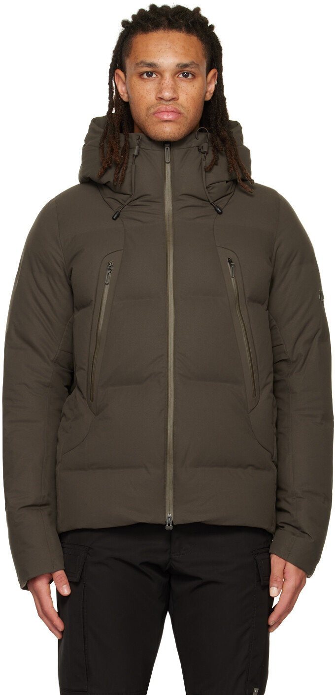 

Коричневый пуховик Mizusawa Mountaineer Descente ALLTERRAIN