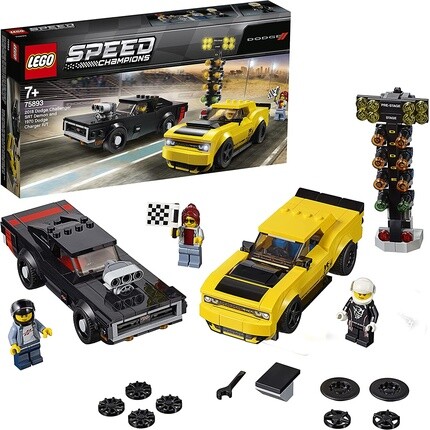 

Конструктор Lego Speed ​​Champions 2018 Dodge Challenger Srt Demon и 1970 Dodge
