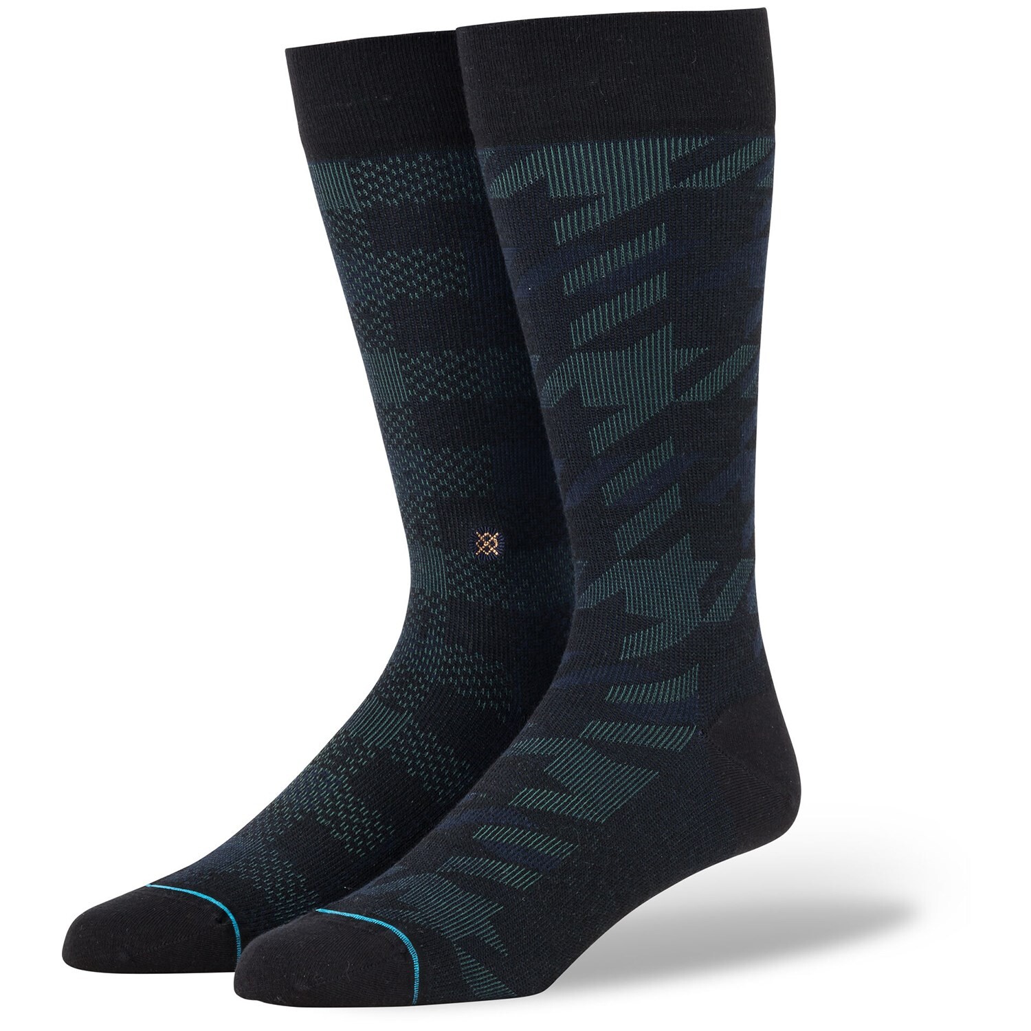 

Носки Stance в клетку, черный