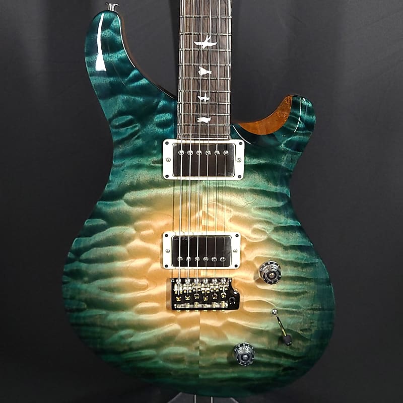 PRS Paul Reed Smith Private Stock #9606 Vela Chessie Fade Wrap со стеганым кленовым верхом Paul Reed Smith Private Stock #9606 Vela Chessie Fade Wrap w/ Quilted Maple Top акустическая гитара prs paul reed smith private stock angelus cutaway tunnel 13 redwood natural new ps 10757