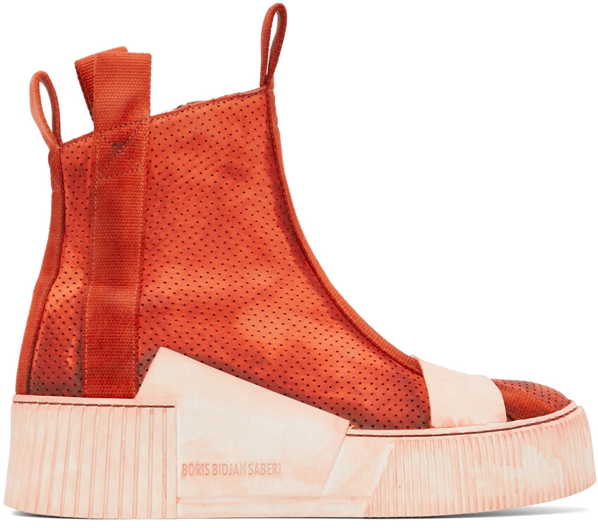 

Эксклюзивные красные кроссовки SSENSE Bamba 3.1 Boris Bidjan Saberi