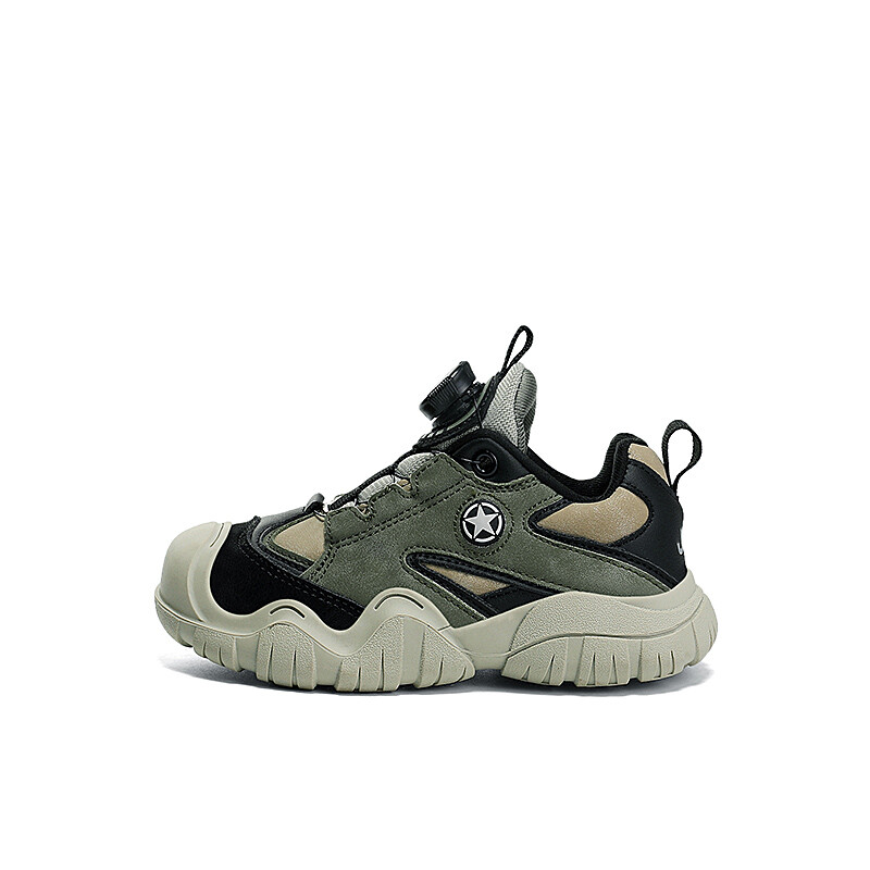 

Кроссовки Jeep Kids Lifestyle Shoes Kids Low-top Military Green, черный/хаки