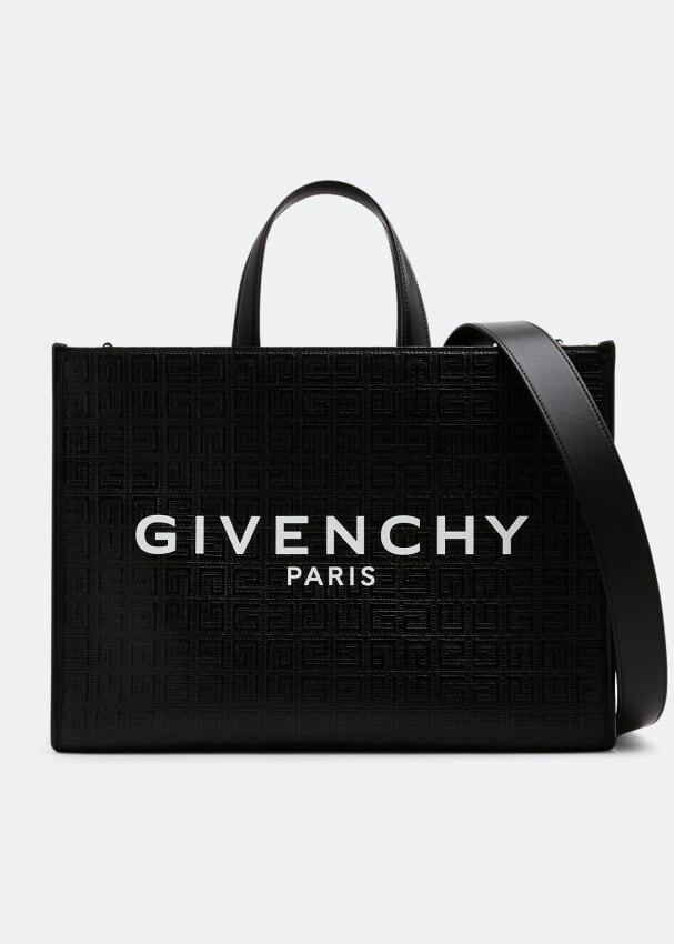 

Сумка-тоут GIVENCHY Medium G shopping tote bag, черный