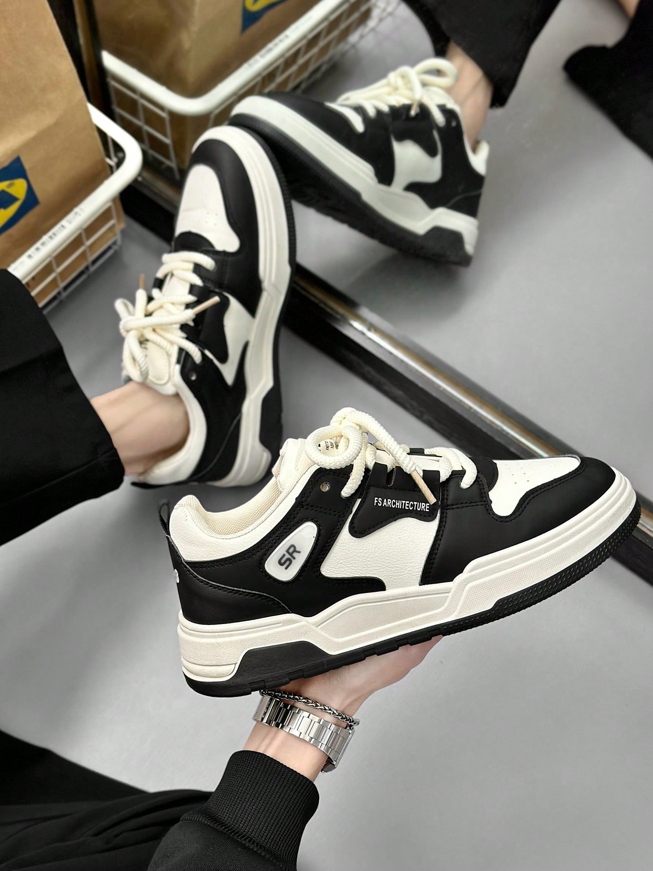 Спортивная обувь унисекс модная мужская повседневная обувь для скейтборда, черное и белое новинка высококачественная баскетбольная обувь для мужчин и женщин повседневная спортивная обувь унисекс уличная обувь для баскетбола