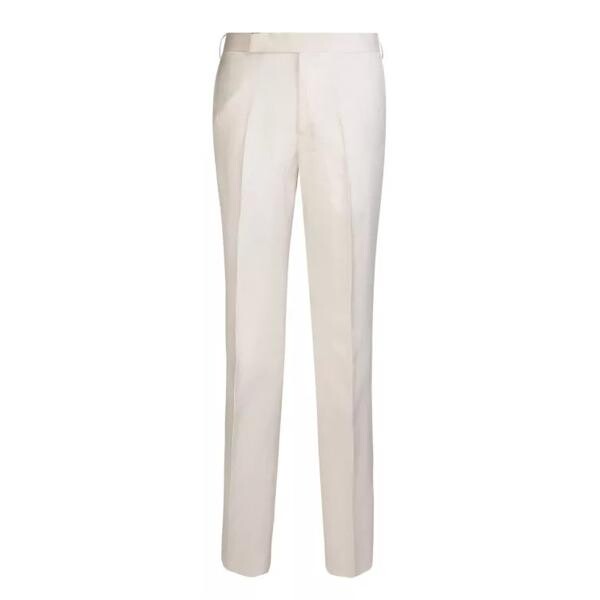 

Брюки linen cream trousers Lardini, белый