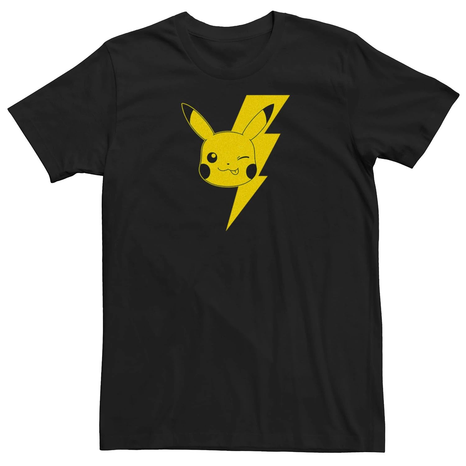 Мужская футболка Pokemon Pocket Lighting Pikachu Licensed Character