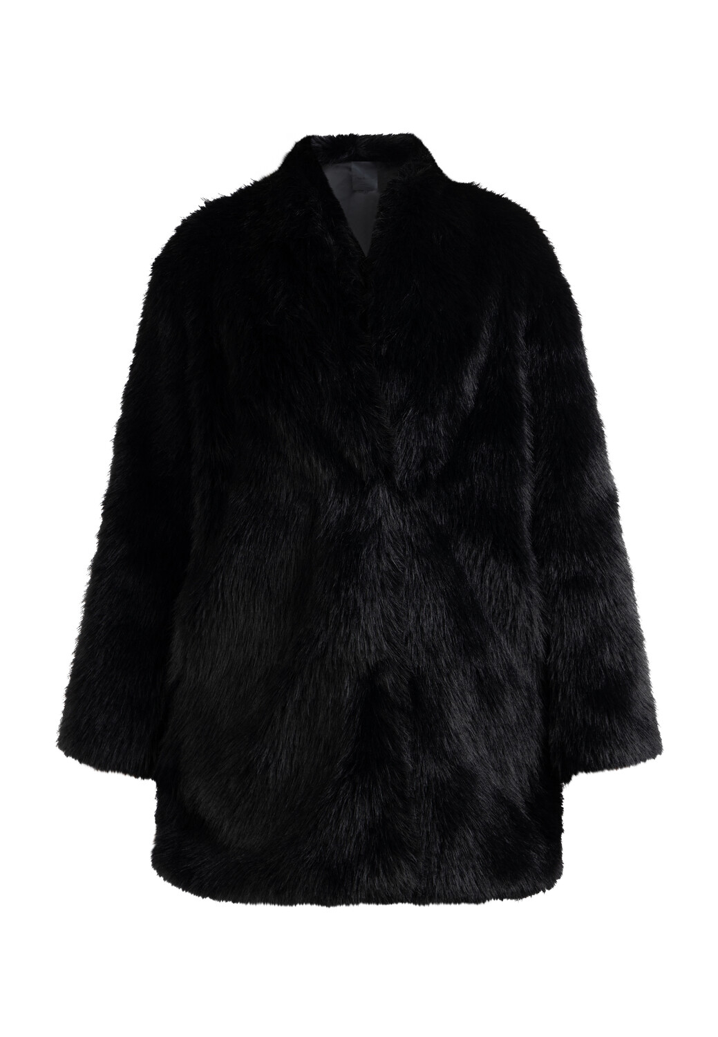 

Пуховик DreiMaster Faux Fur Mantel, черный