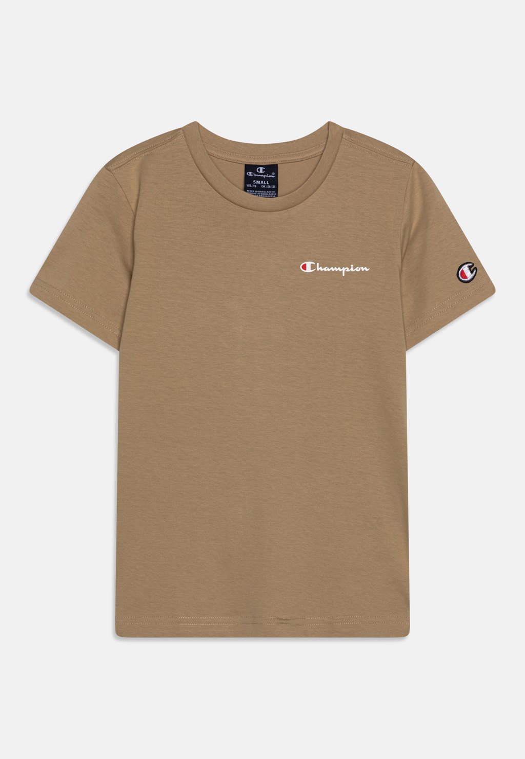 Базовая футболка ICONS CREWNECK SMALL LOGO Champion, цвет tan
