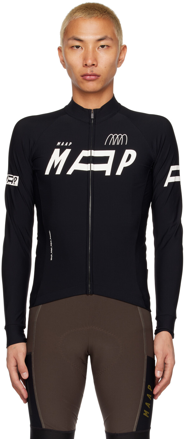 

Черная футболка с длинным рукавом Adapt Pro Fit MAAP