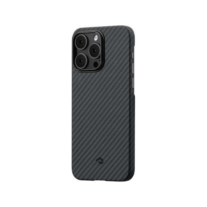 Чехол Pitaka MagEz Case 3 для iPhone 14 Pro Max, 1500D Black/Grey (Twill) - фото