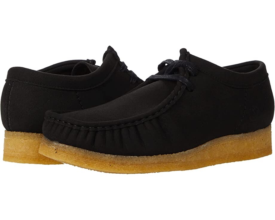 

Оксфорды Wallabee Clarks, черный