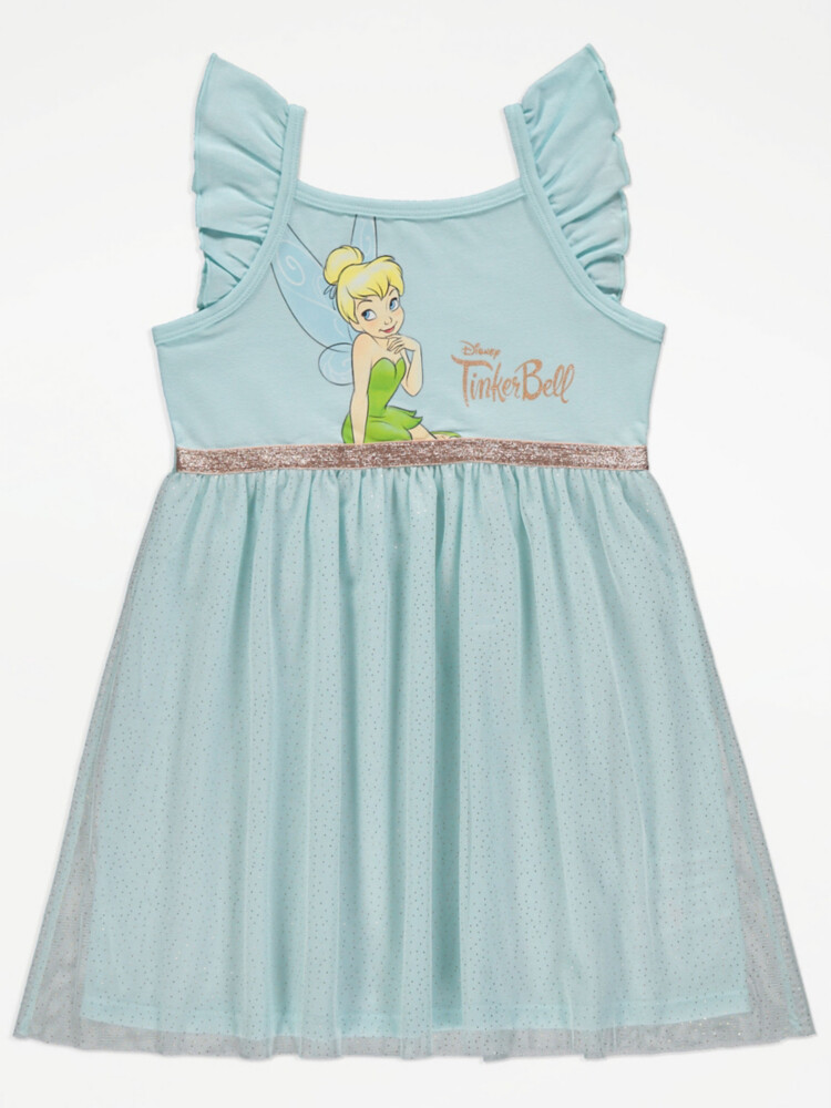 

Голубое блестящее платье Disney Tinker Bell George., синий