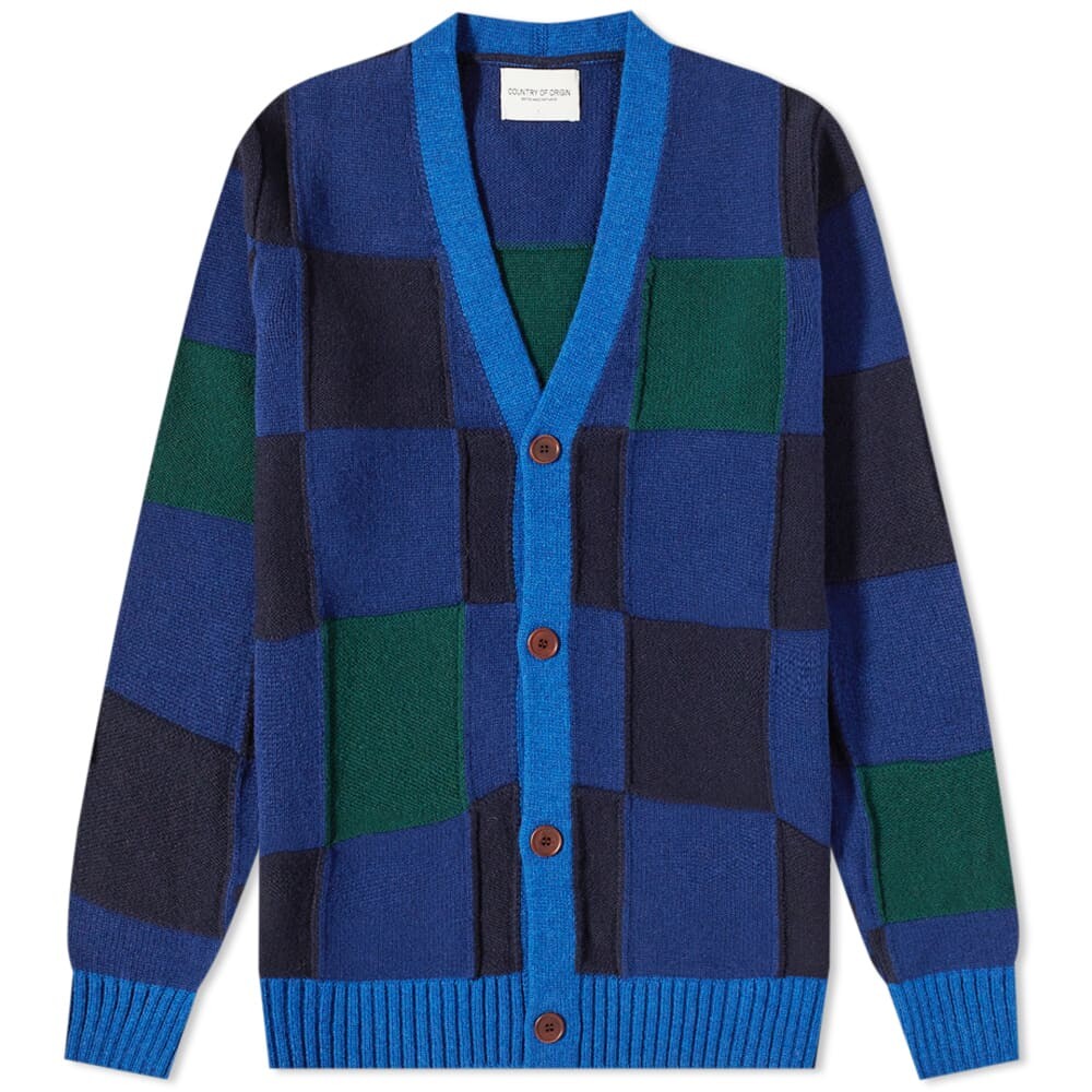

Джемпер Country Of Origin Check Cardigan, Черный