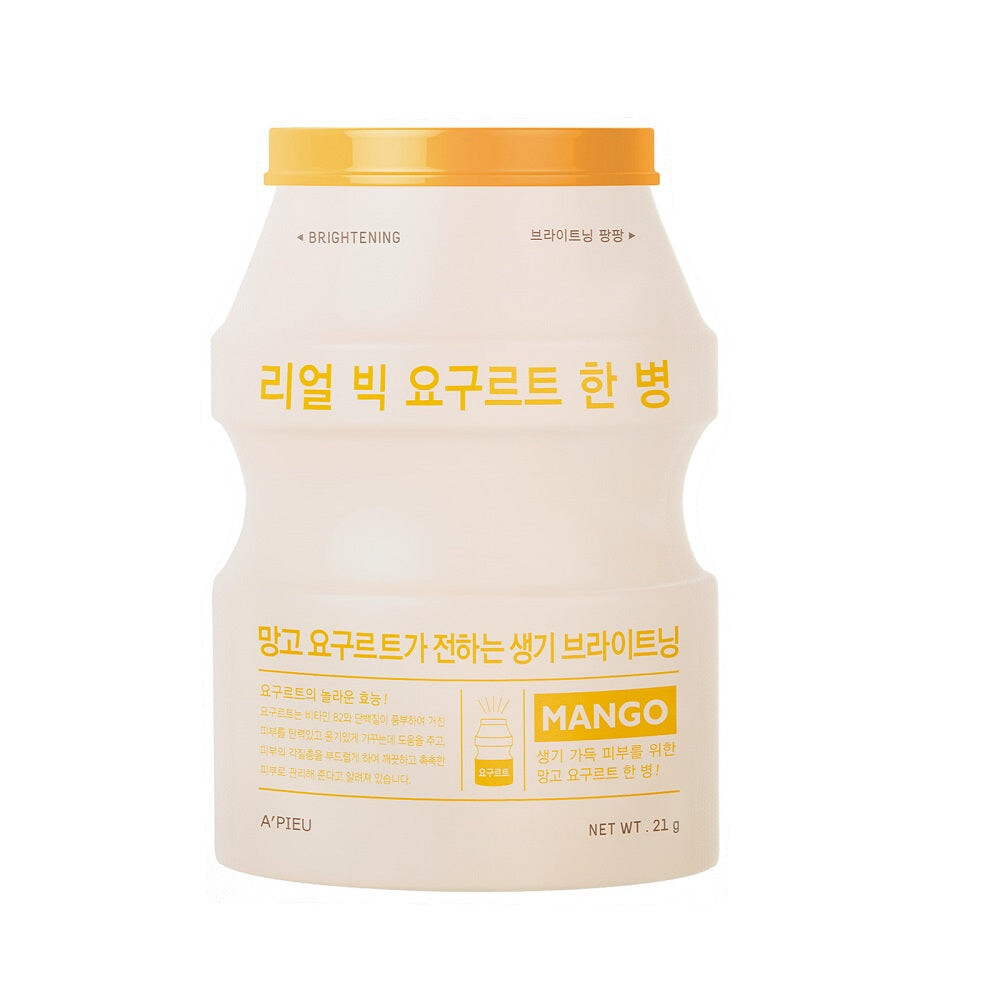 

A'Pieu Тканевая маска Real Big Yogurt One-Bottle Mango 21г