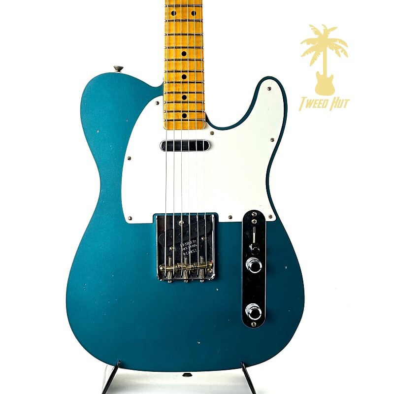 

Fender Custom Shop Limited Edition Twisted Tele 50s Journeyman Relic 2022 Ocean Turquoise