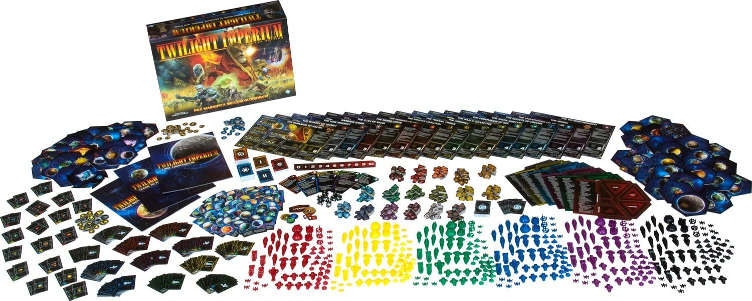 Настольная игра Fantasy Flight Games: Twilight Imperium 4th Edition –  заказать из-за границы с доставкой в «CDEK.Shopping»