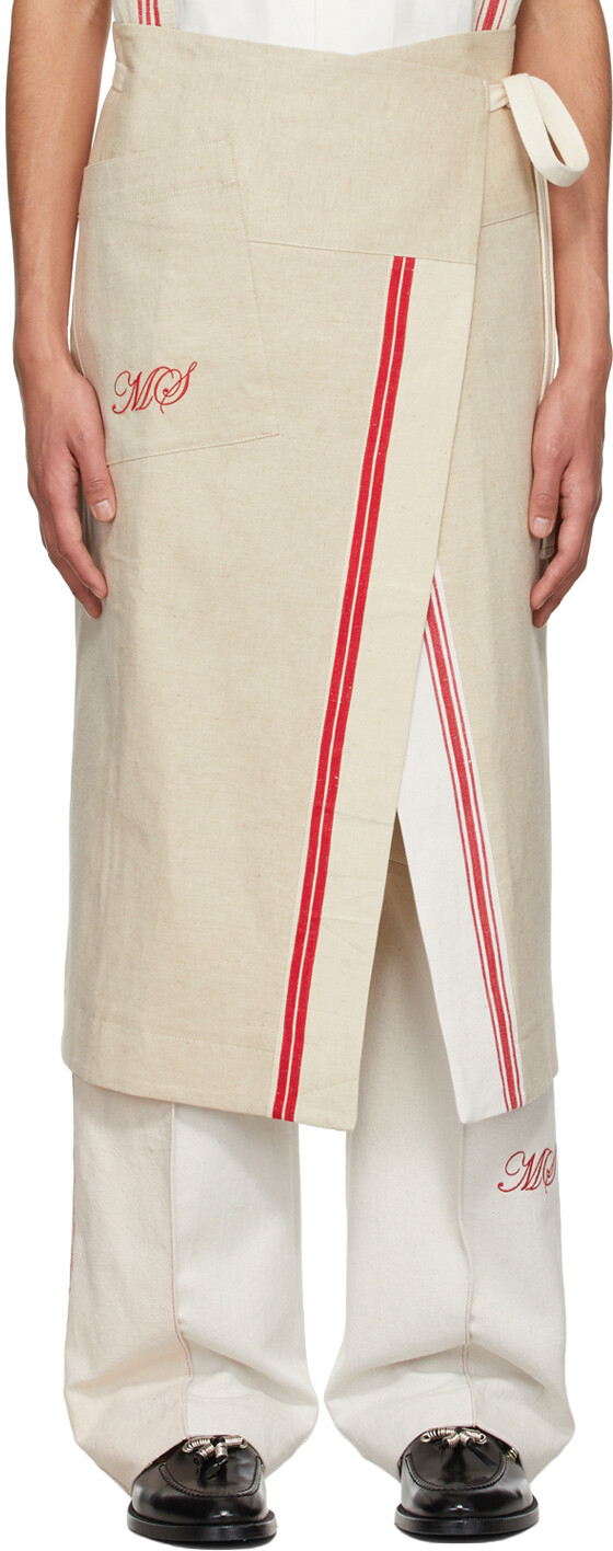 

Хлопковая юбка Off-White Marine Serre