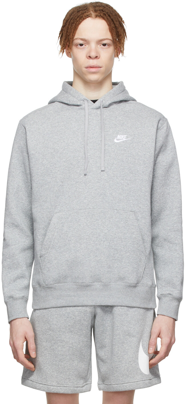 

Мужская толстовка Nike Sportswear Club, светло-серый