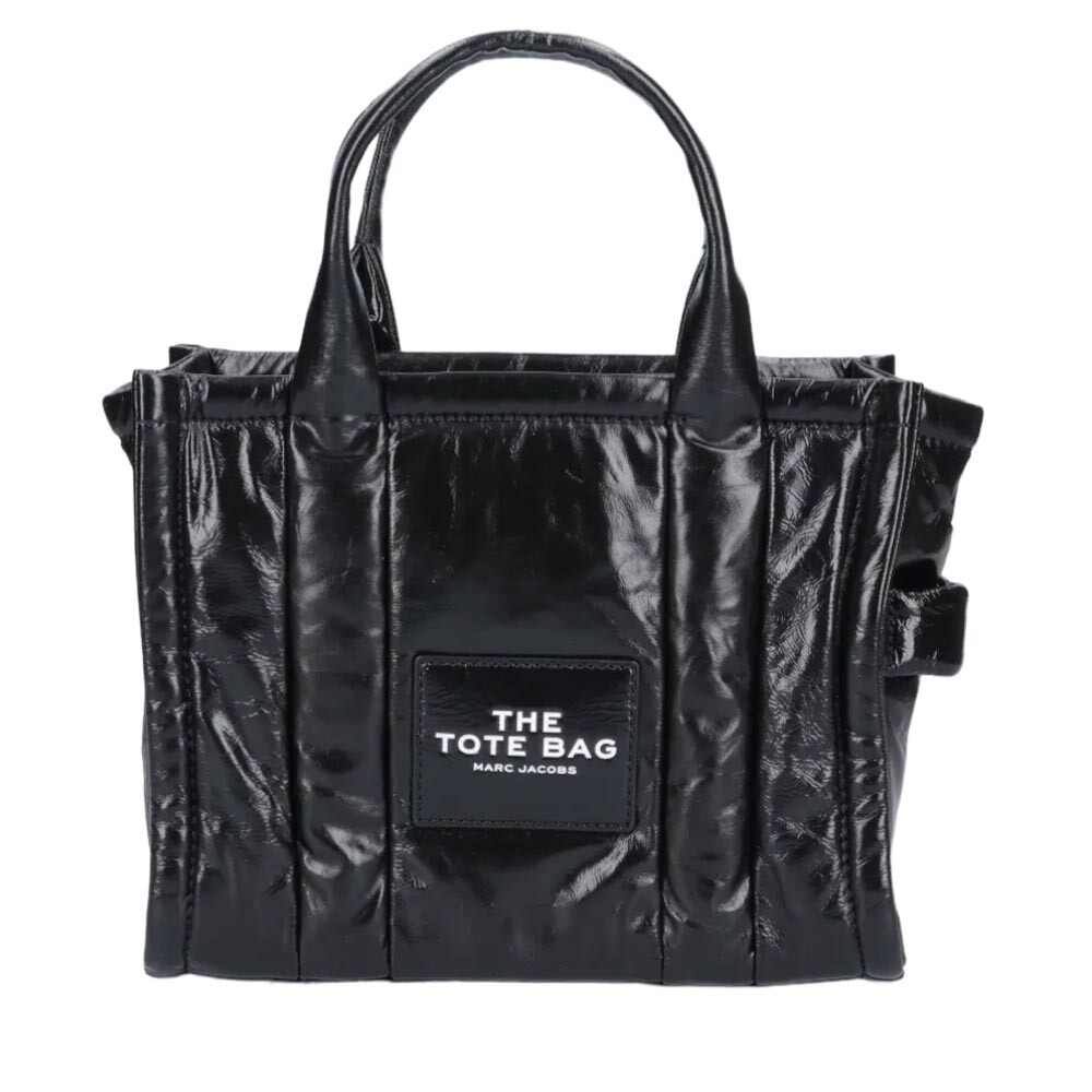 

Сумка-тоут Marc Jacobs The Shiny Crinkle Mini, черный